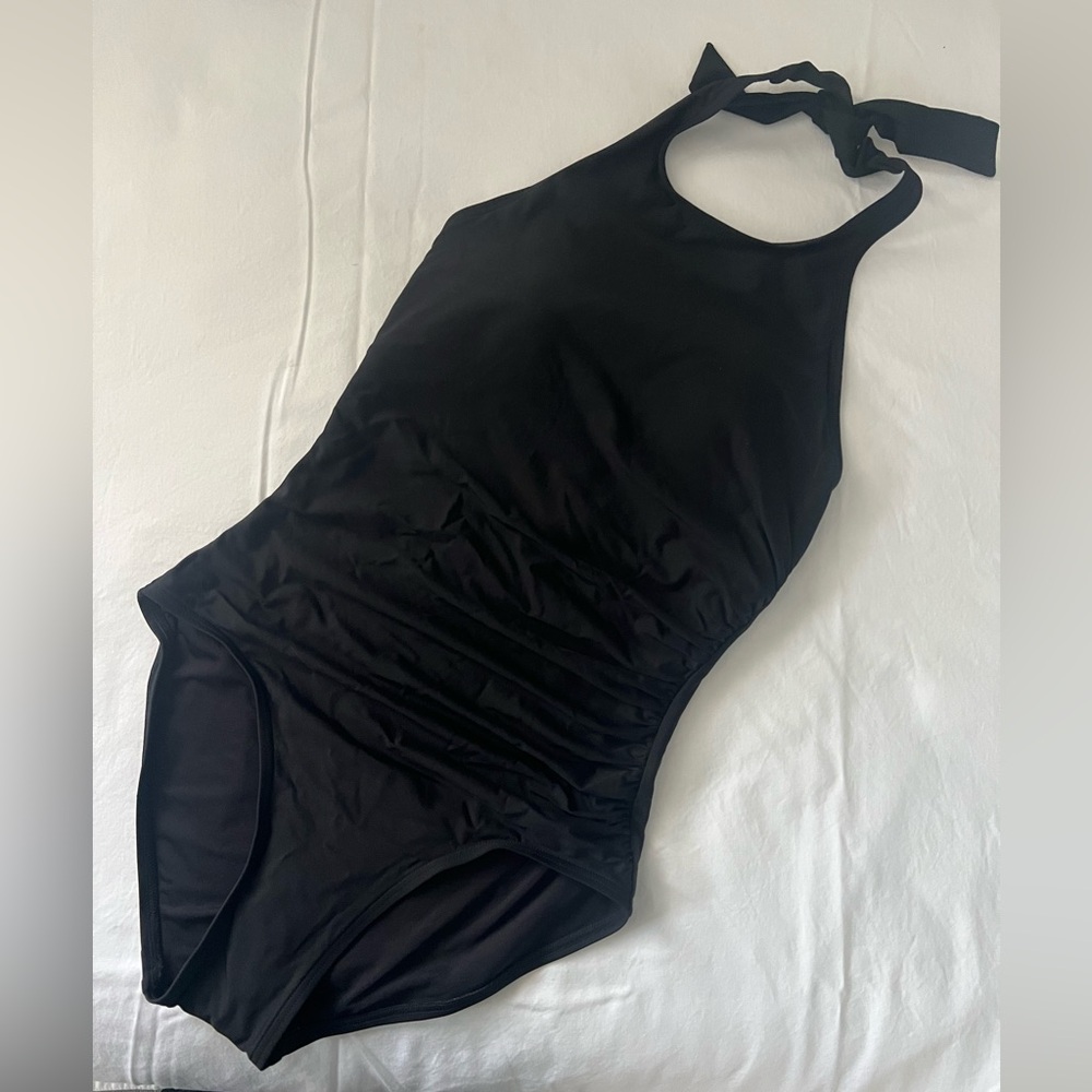 Calvin Klein Black One Piece Swimsuit